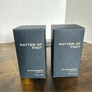 NEW Matter of Fact Facial Oil Re-engineered 30ml/1oz. QTY 2